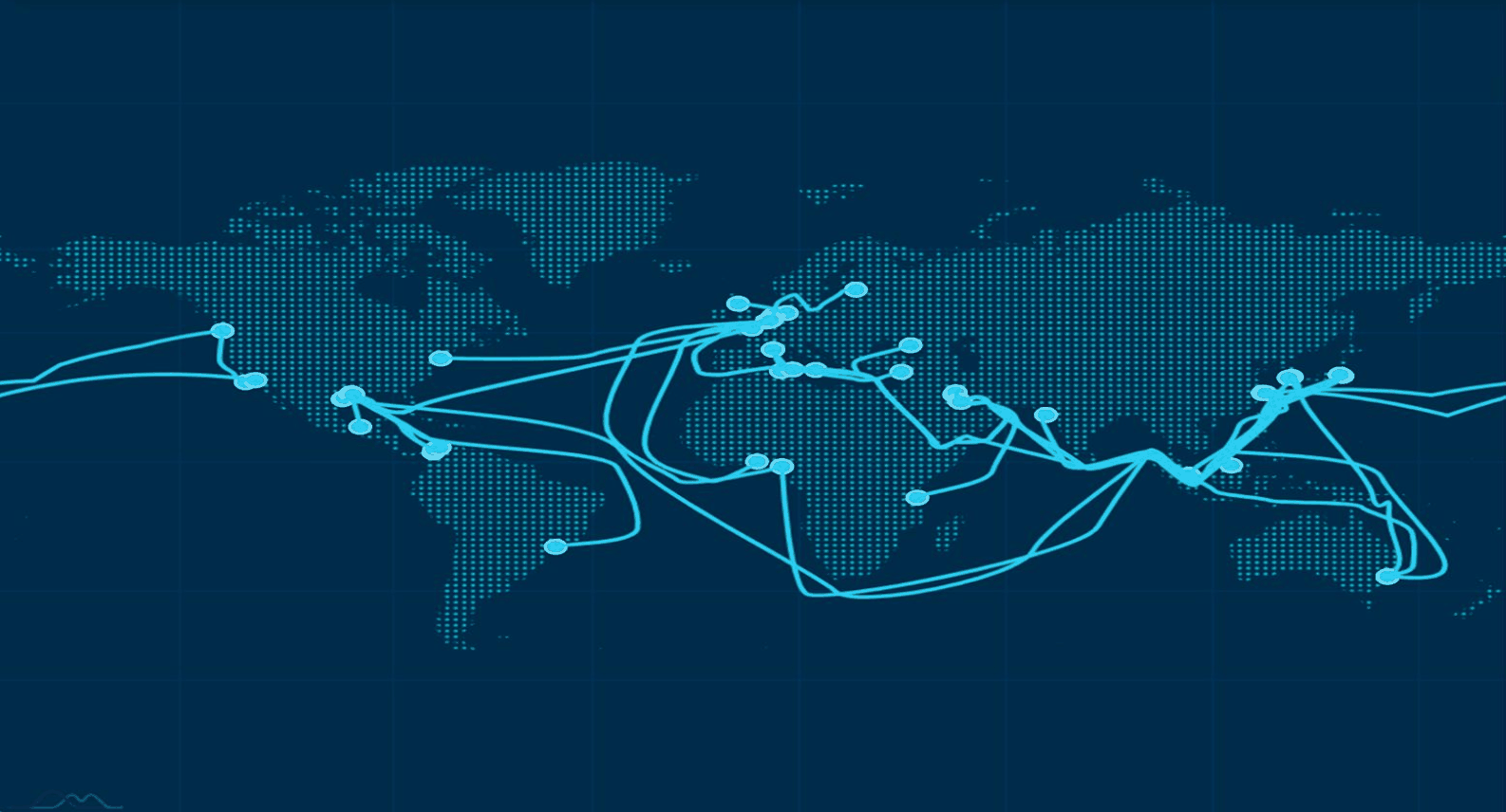 Global clean and dirty tanker flow routes